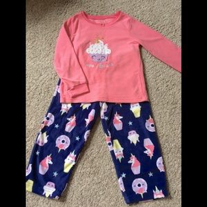 Cupcake pajama set